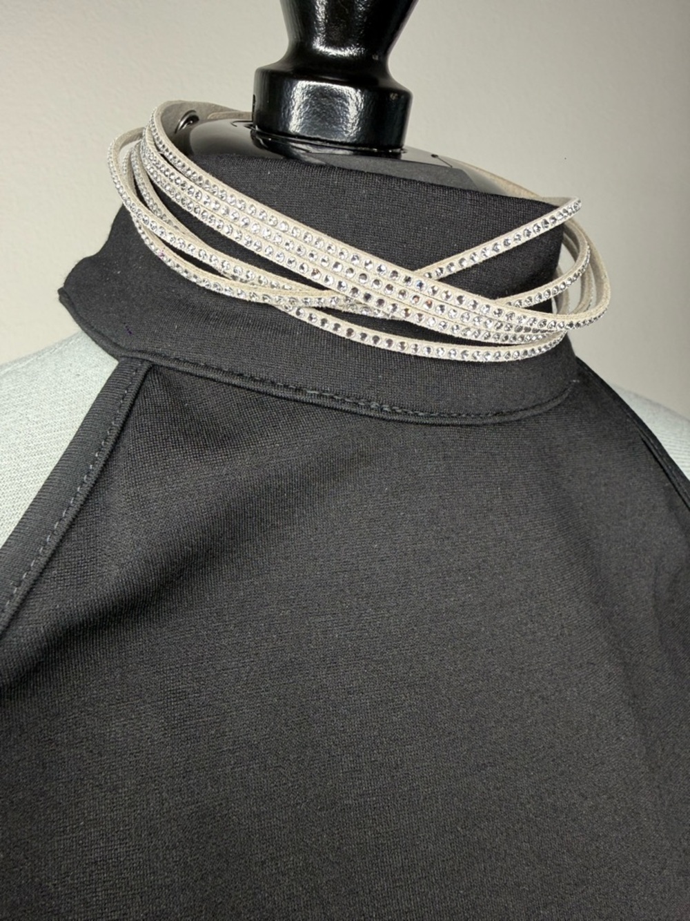 Swarovski Crystal Multi-Strand Statement Choker Necklace